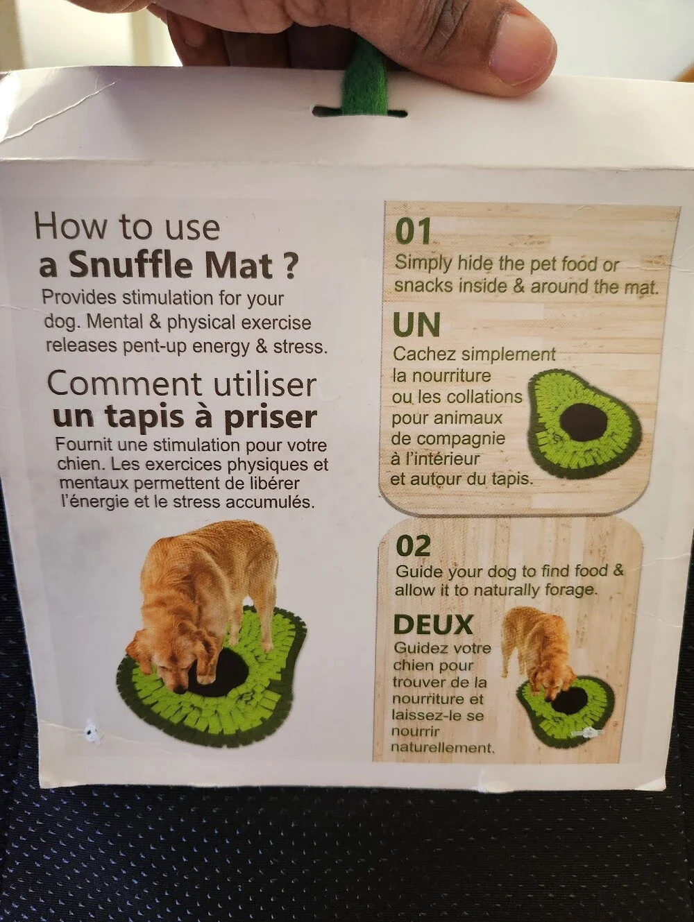 Snuffle Paly Mats for Pets Apple or Avocado NWT